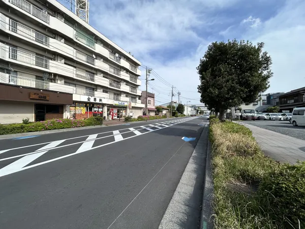 前面道路
