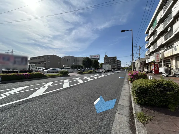 前面道路