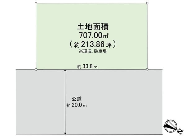 戸田市美女木3丁目 区画図 戸田市美女木3丁目 区画図