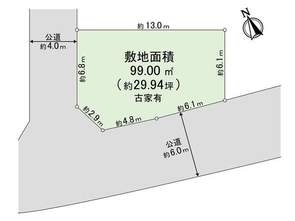 川口市差間2丁目 区画図 川口市差間2丁目 区画図