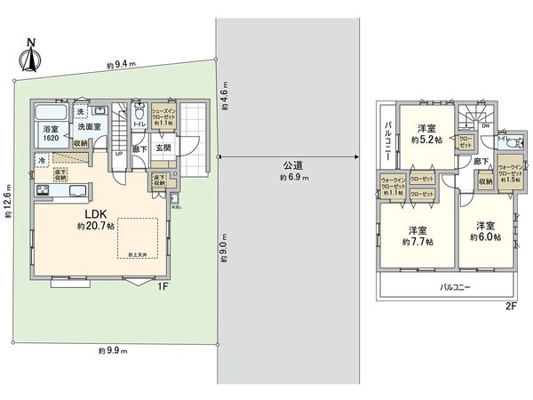 間取図(平面図)