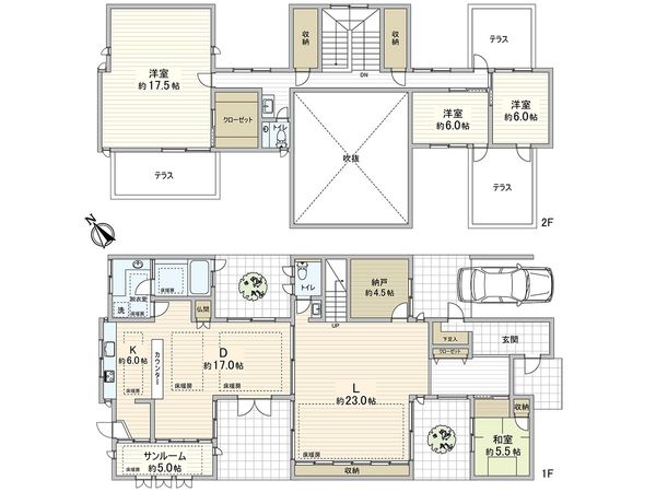 川口市南町1丁目 間取図(平面図)