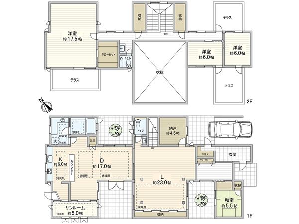 川口市南町1丁目 間取図(平面図) 川口市南町1丁目 間取図(平面図)