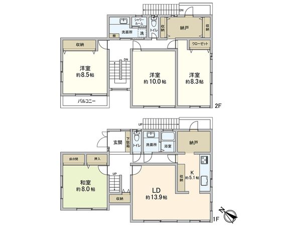間取図(平面図)