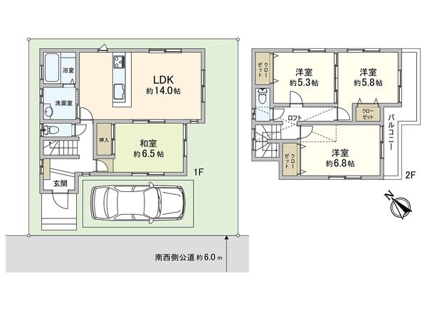 間取図(平面図)