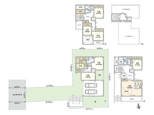 川口市飯塚3丁目 間取図(平面図)