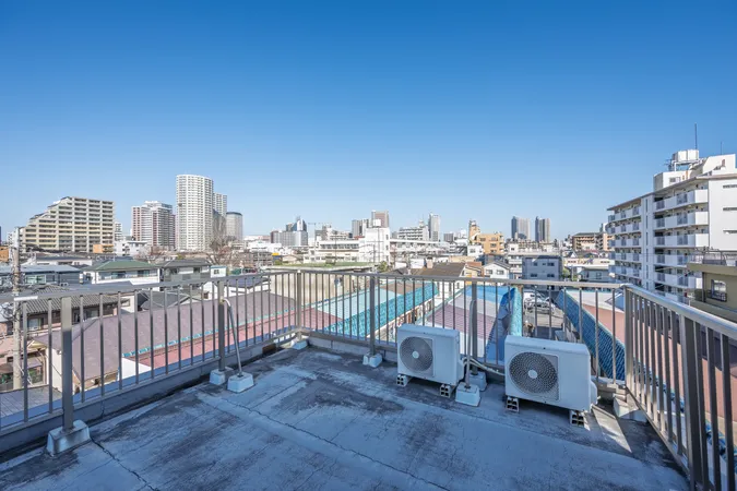 ルーフバルコニー（北側）