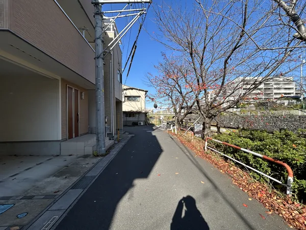 前面道路含む外観