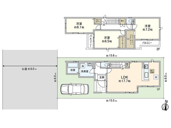 川口市大字安行領根岸 間取図(平面図) 川口市大字安行領根岸 間取図(平面図)