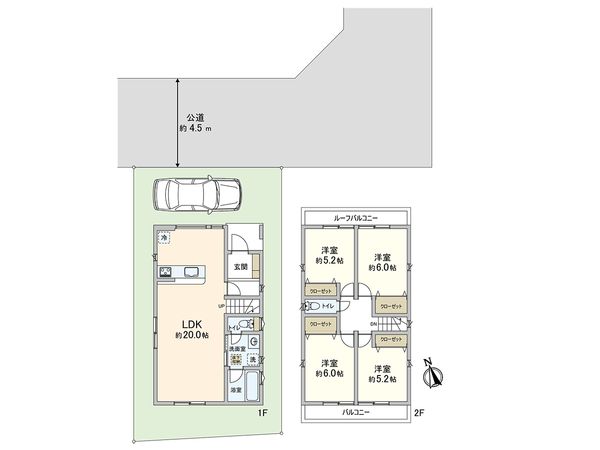 川口市大字安行慈林 間取図(平面図) 川口市大字安行慈林 間取図(平面図)