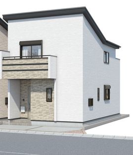 戸田市川岸3丁目 外観パース図