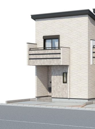 戸田市川岸3丁目 外観パース図 戸田市川岸3丁目 外観パース図