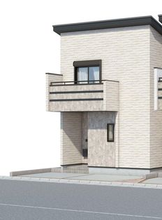 戸田市川岸3丁目 外観パース図