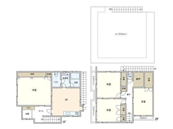 川口市本町1丁目 間取図(平面図) 川口市本町1丁目 間取図(平面図)