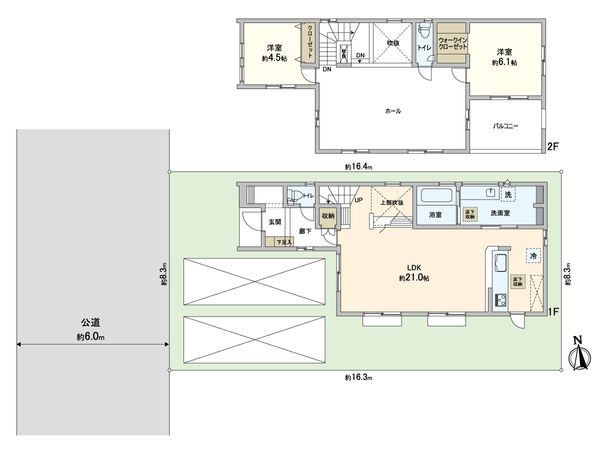 川口市赤井4丁目 間取図(平面図)