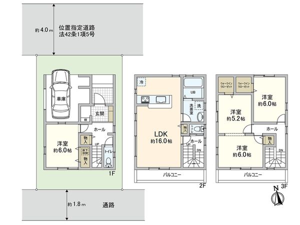 川口市大字辻 間取図(平面図) 川口市大字辻 間取図(平面図)