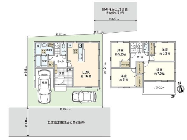 川口市大字辻 間取図(平面図) 川口市大字辻 間取図(平面図)