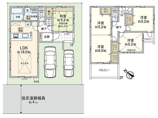 川口市弥平3丁目 間取図(平面図) 川口市弥平3丁目 間取図(平面図)