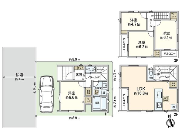 間取図(平面図)
