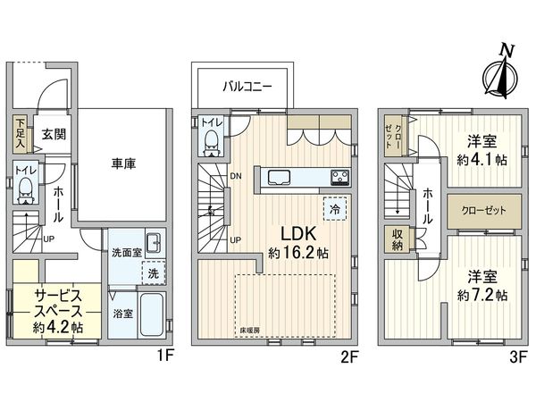 船橋市印内2丁目 間取図(平面図)