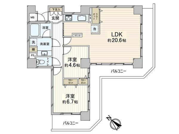 間取図(平面図)