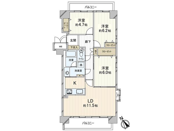 間取図(平面図)