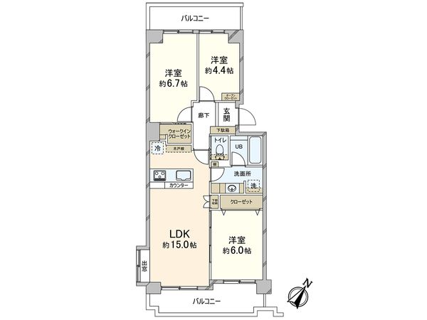 間取図(平面図)