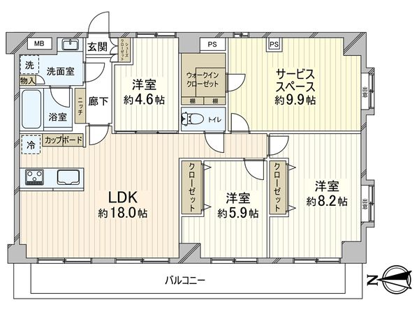間取図(平面図)
