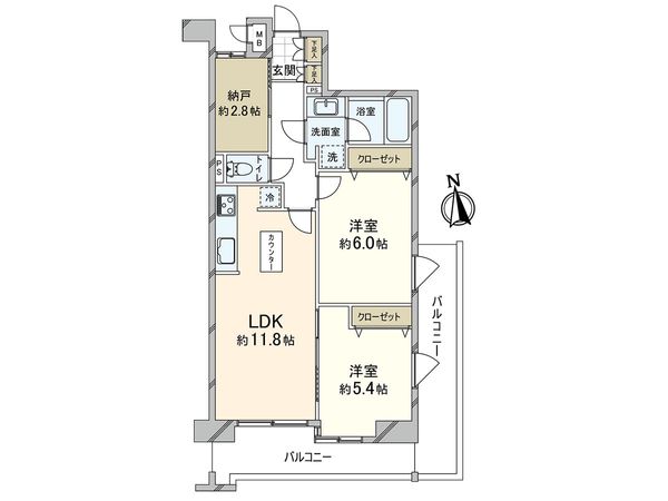 モンファイエ西川口 間取図(平面図) モンファイエ西川口 間取図(平面図)
