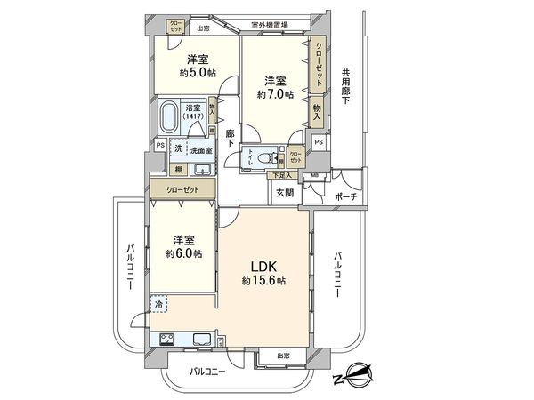 間取図(平面図)