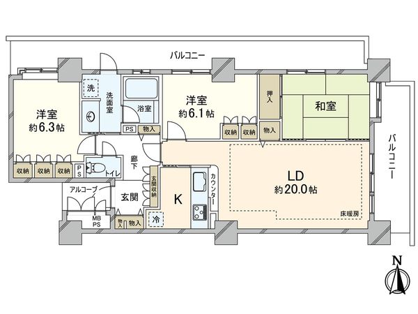 間取図(平面図)