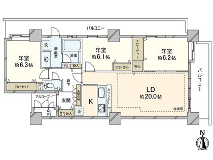 間取図(平面図) 間取図(平面図)
