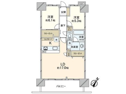 間取図(平面図)