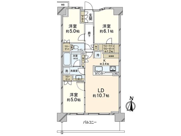 間取図(平面図)