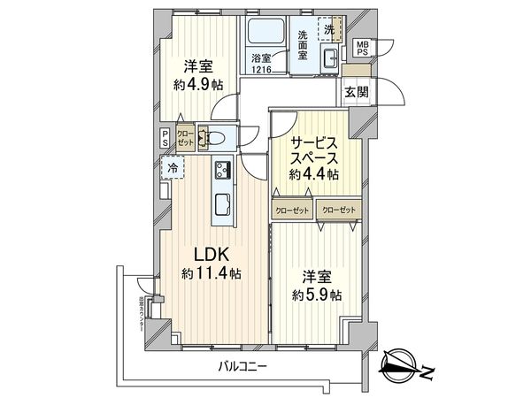 間取図(平面図)