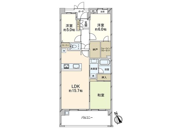 間取図(平面図)