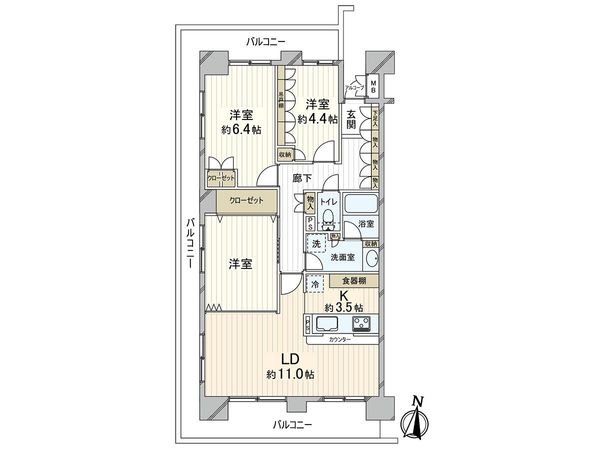 間取図(平面図)