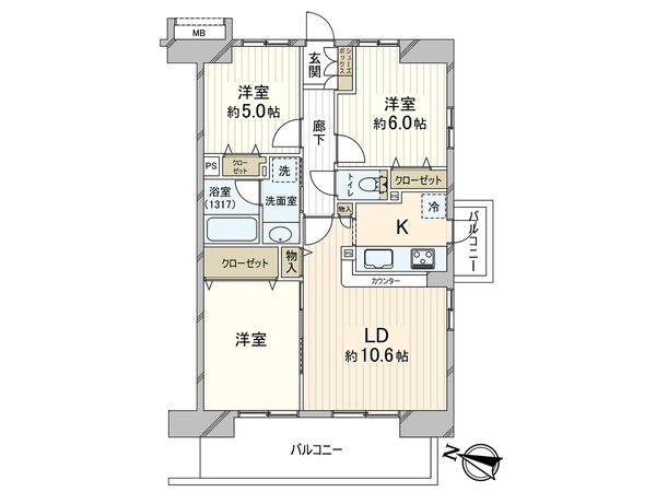 間取図(平面図)