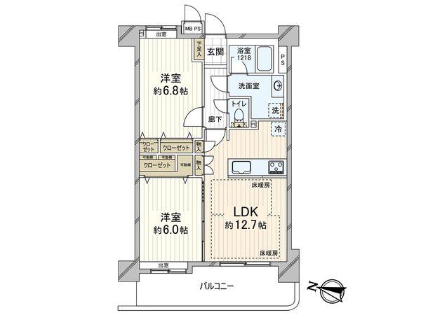 間取図(平面図)