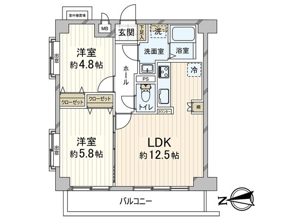 間取図(平面図)