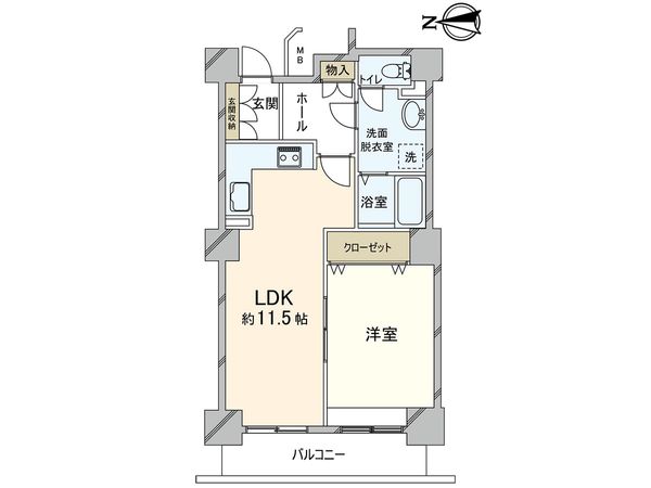 リプレ川口一番街 間取図(平面図)