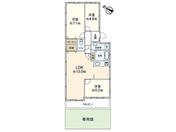 ユーアイコーポ川口 間取図(平面図) 間取図(平面図)