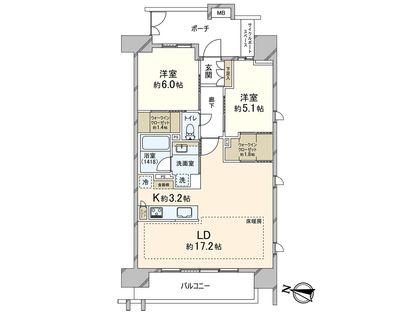 間取図(平面図)