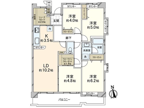 間取図(平面図)