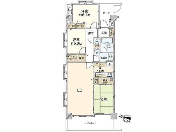 間取図(平面図)