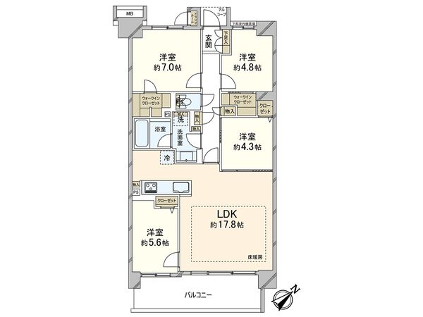 間取図(平面図)
