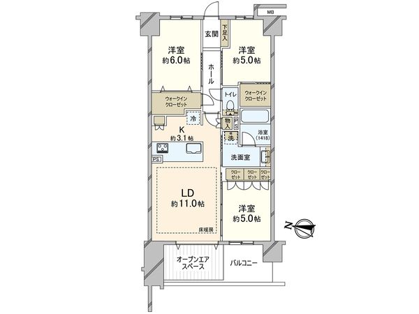 間取図(平面図)