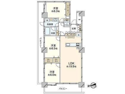 間取図(平面図)