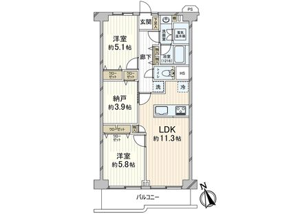 間取図(平面図)
