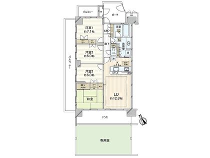 間取図(平面図)